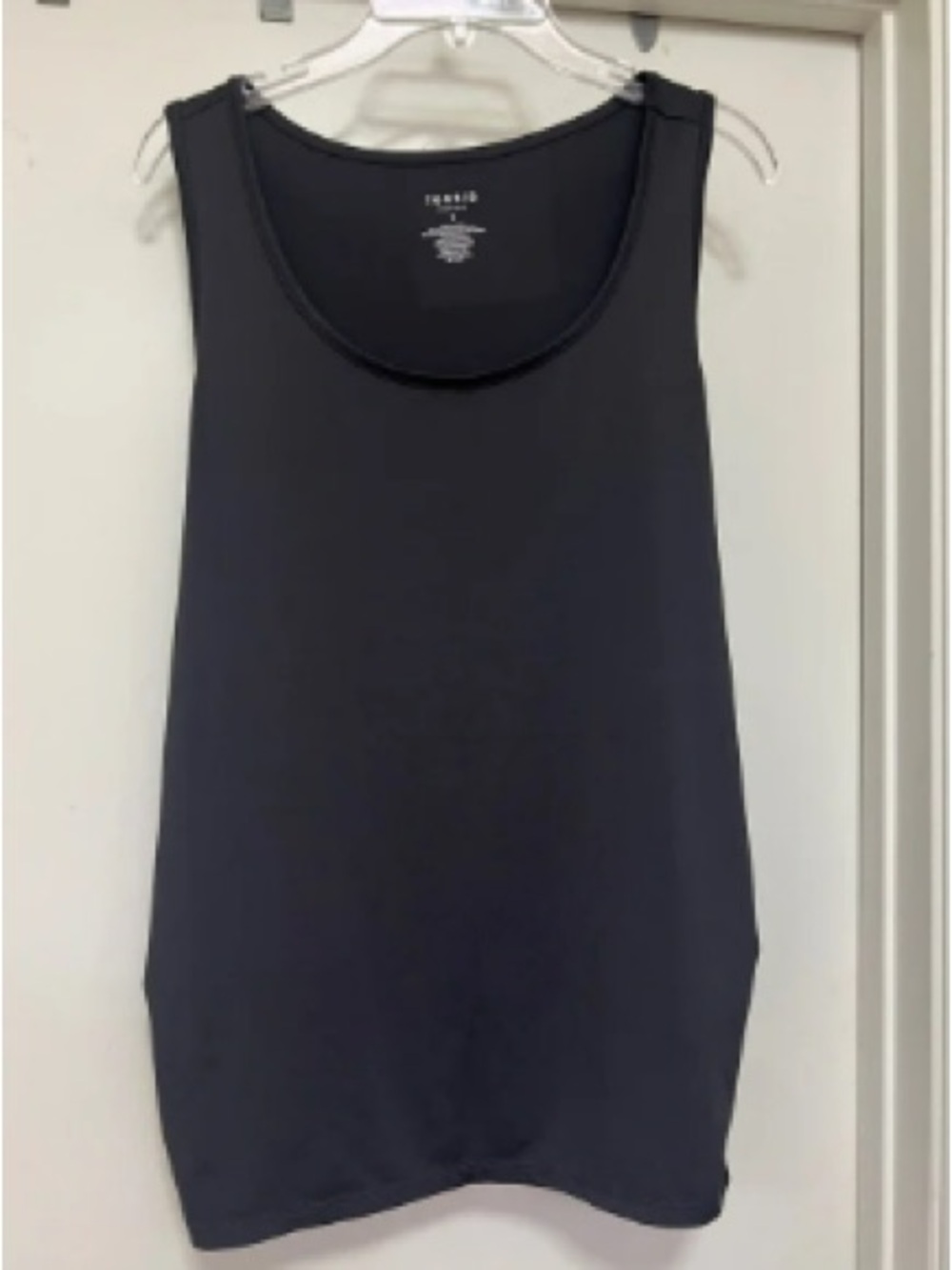 Casual Sleeveless Tank Top - Black - Unknown Brand